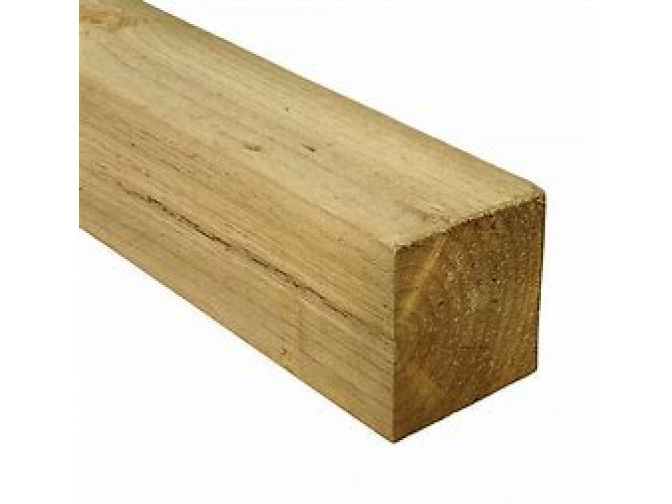 100 x 100 x 3000 Timber Posts