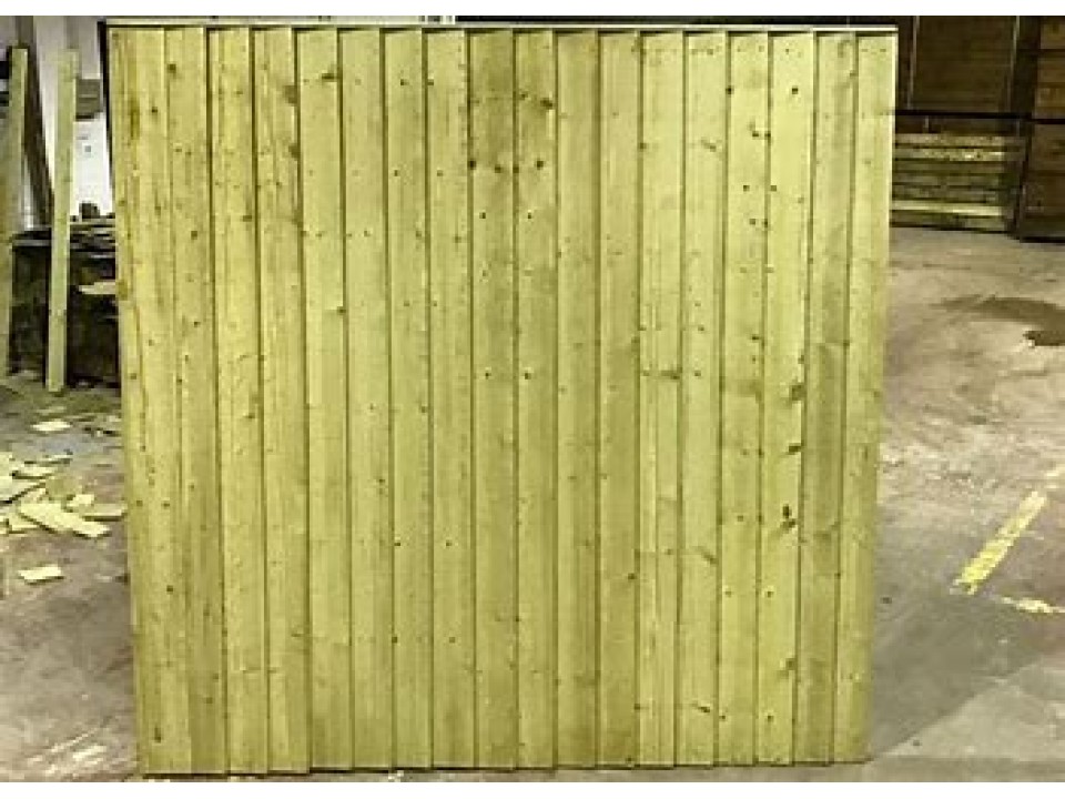 Vertilap / Closeboard Fence Panels 6ft x 6ft